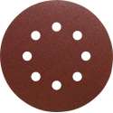 Klingspor Schuurschijf met klitteband  korrel  100  á¸ 125mm. 8 afzuiggaten