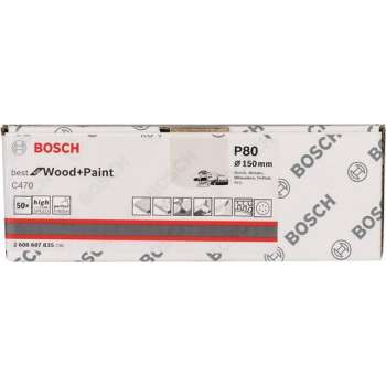 Bosch 2608607835 Schuurschijf C470 - K80 - 150mm (50st)