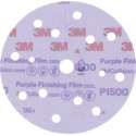 3M 51154 260L+ Hookit Purple Finishing Schuurschijven 150mm P1500 - 50 stuks