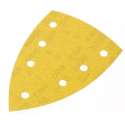Expert C470 schuurpapier voor deltaschuurmachines 100 x 150 mm, K120 - 10 stuks