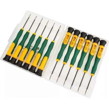 12-delige multifunctionele Schroevendraaierset- telefoon reparatie -  voor iphone en samsung