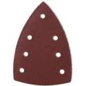 VEBA multi schuurschijf (driehoek) | 10 stuks | P400 / korrel 400 | klittenband bevestiging | 7 gaten