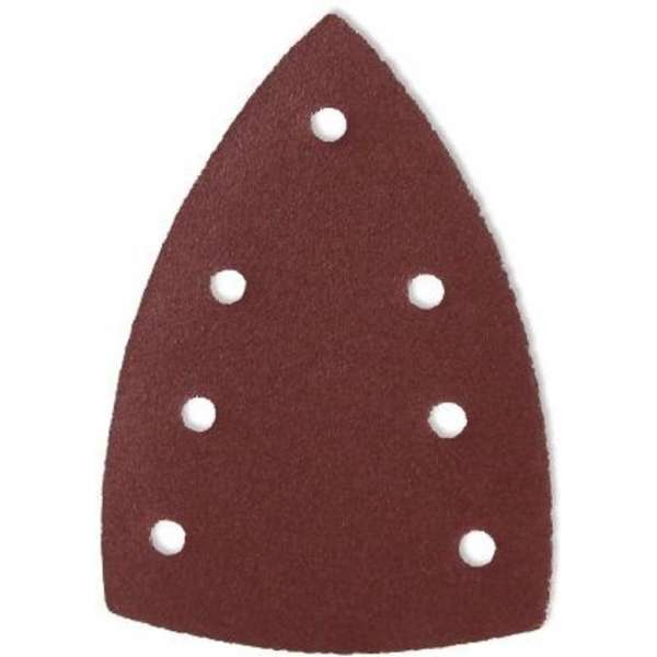 VEBA multi schuurschijf (driehoek) | 10 stuks | P400 / korrel 400 | klittenband bevestiging | 7 gaten VEBA multi schuurschijf (driehoek) | 10 stuks | P400 / korrel 400 | klittenband bevestiging | 7 gaten