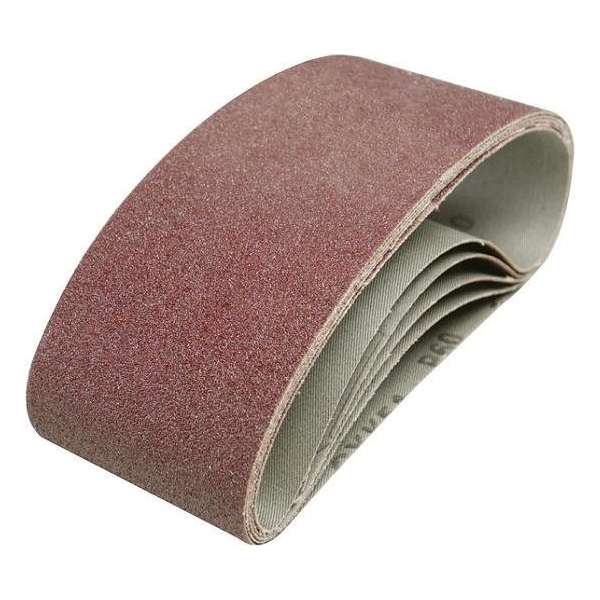 PIRANHA schuurband - voor bandschuurmachine - 65 x 410 mm - korrel 150 - 3 stuks PIRANHA schuurband - voor bandschuurmachine - 65 x 410 mm - korrel 150 - 3 stuks
