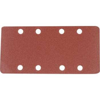 Silverline Geperforeerde Klittenband Schuurpapier - 93 x 185 mm. - 120 Korrel - 10 stuks