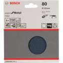Bosch 2608608Y15 Schuurschijf F550 - K80 - 125mm (5st)