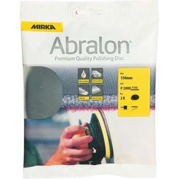 MIRKA Abralon Schuurschijven 150mm *KLEINVERPAKKING* - P4000