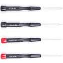 4 Pieces Screwdriver set for iPhone and Samsung repairs 1x tri-wing 1x Phillips 1x Flat/cros 1X Pentalobe