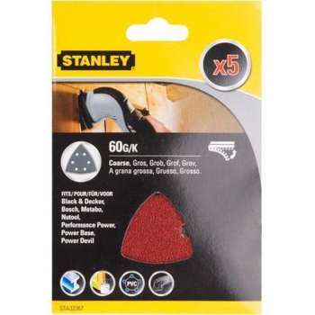 Stanley schuurstrook driehoek 60 gr