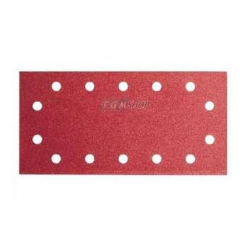 Bosch 2609256168 10 sanding sheets 115 x 280 mm, 120 K, 14 holes
