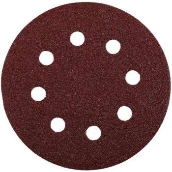 KWB Schuurschijven - 125 mm - 5 Stuks - Korrel 80