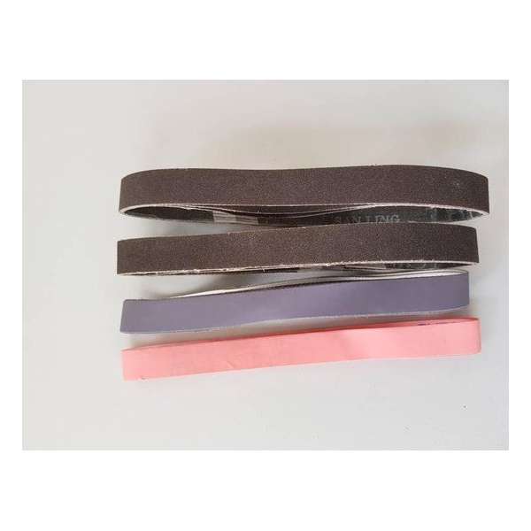 Westfalia Schuurband SET 12-delig, elk 3 x K180-K220-K6000-K10000 Westfalia Schuurband SET 12-delig, elk 3 x K180-K220-K6000-K10000