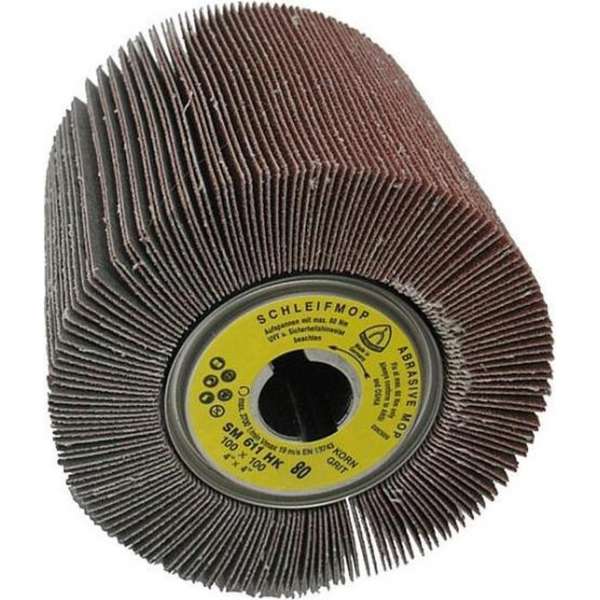 Schuurmop SM 611 100x100x19mm K60 KLINGSPOR Schuurmop SM 611 100x100x19mm K60 KLINGSPOR