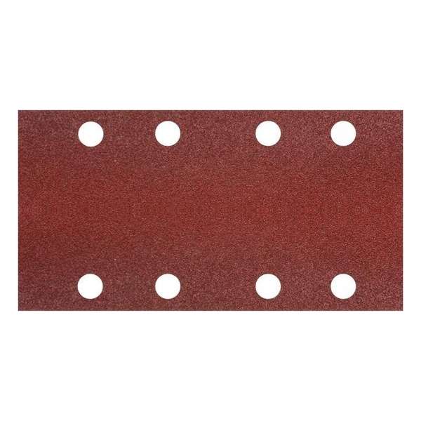Schuurstrook Korrel 40 - Met klittenband bevestiging - 93x185mm - 6 stuks Schuurstrook Korrel 40 - Met klittenband bevestiging - 93x185mm - 6 stuks