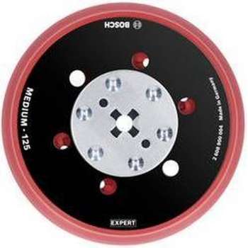 Bosch Accessories 2608900004 EXPERT Multihole (Expert Multiloch) universele steunschijf, 125 mm, medium Diameter 125 mm