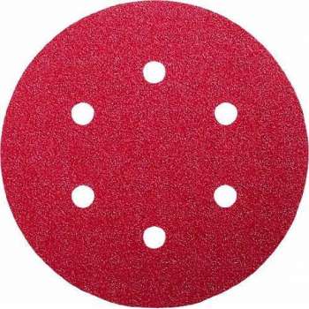 Bosch 2609256041 5 sander sanding sheets, 150 mm, K80, 6 holes