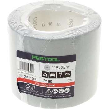 Festool Schuurrol 115 x 25 meter P180