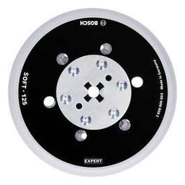 Bosch Accessories 2608900003 EXPERT Multihole (Expert Multiloch) universele steunschijf, 125 mm, zacht Diameter 125 mm