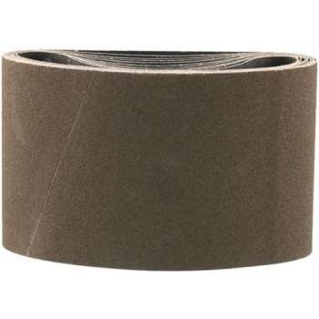 10 STUKS Aluminiumoxide Schuurbanden 200 x 750 mm K60 (Korrel 60) - 20 cm x 75 cm Flexovit Schuurband P 60