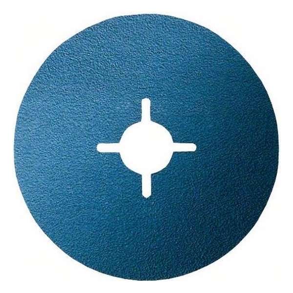 Bosch - Fiberschuurschijf voor haakse slijpmachine, zirkoonkorund 115 mm, 22 mm, 100 Bosch - Fiberschuurschijf voor haakse slijpmachine, zirkoonkorund 115 mm, 22 mm, 100