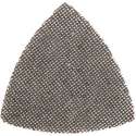Silverline Driehoekige klittenband gaas schuurvellen, 95 mm, 10 pk.