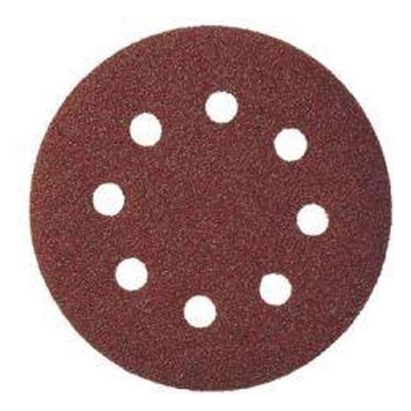 Klingspor hoogwaardige schuurschijf met klitteband diam. 150 korrel 220 6 Afzuiggaten Klingspor hoogwaardige schuurschijf met klitteband diam. 150 korrel 220 6 Afzuiggaten