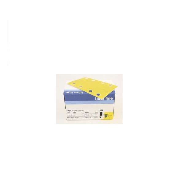Schuurpapier voor schuurmachine - 50 stuks - Korrelgrootte 40 - Vlak schuurmachine - Multi schuurmachine - 81 x 133 mm - Siarexx Schuurpapier voor schuurmachine - 50 stuks - Korrelgrootte 40 - Vlak schuurmachine - Multi schuurmachine - 81 x 133 mm - Siarexx