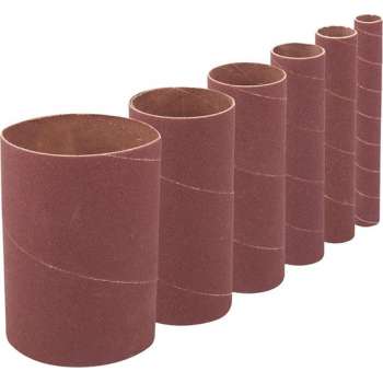 Silverline 140 mm schuurkoker, 6 pk. korrel 60