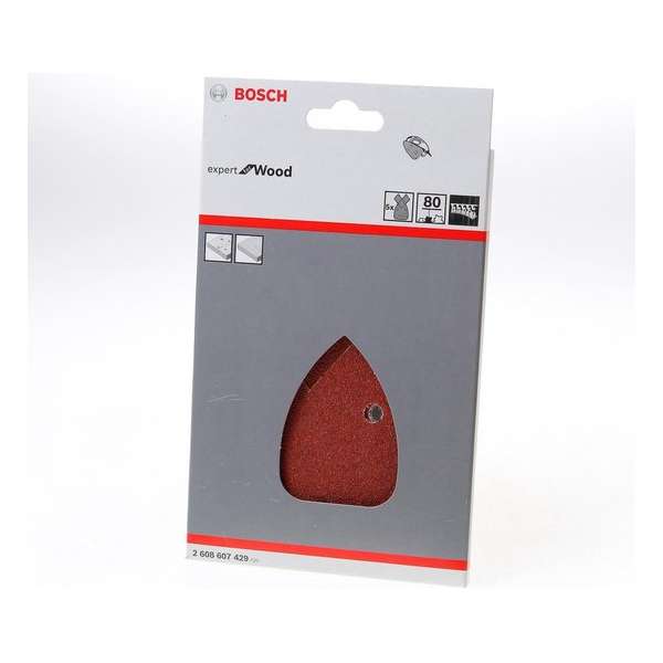Bosch - 5-delige schuurbladenset 80 Bosch - 5-delige schuurbladenset 80