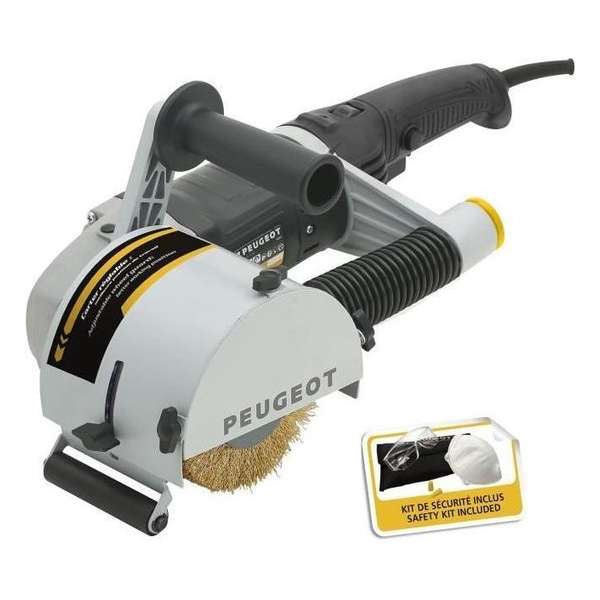 PEUGEOT Rolschraper - Energybrush-1500 - 1500 W - Diameter schuurmiddel 120 mm PEUGEOT Rolschraper - Energybrush-1500 - 1500 W - Diameter schuurmiddel 120 mm