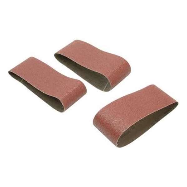PIRANHA schuurband - voor bandschuurmachine - 65 x 410 mm - korrel 60 - 3 stuks PIRANHA schuurband - voor bandschuurmachine - 65 x 410 mm - korrel 60 - 3 stuks