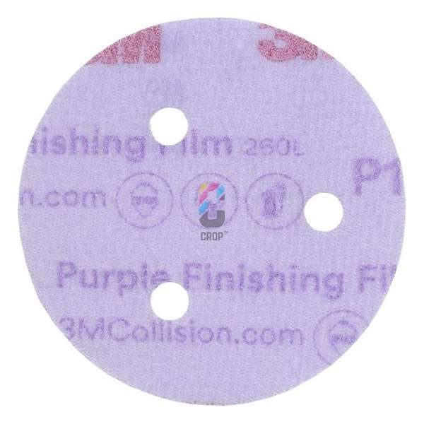 3M 51264 260L+ Purple Micro Schuurschijven 75mm P800 - 50 stuks 3M 51264 260L+ Purple Micro Schuurschijven 75mm P800 - 50 stuks