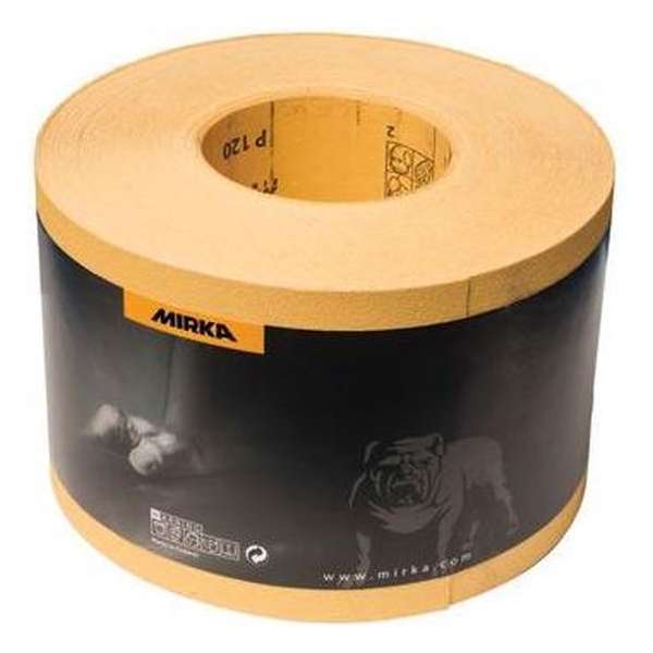 MIRKA Gold rol 115mm x 50 meter - P80 MIRKA Gold rol 115mm x 50 meter - P80