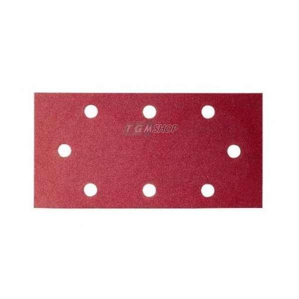 Bosch 2609256155 10 vellen schuurpapier voor vlakschuurmachines, 93x230 mm, K180, 8 gaten Bosch 2609256155 10 vellen schuurpapier voor vlakschuurmachines, 93x230 mm, K180, 8 gaten