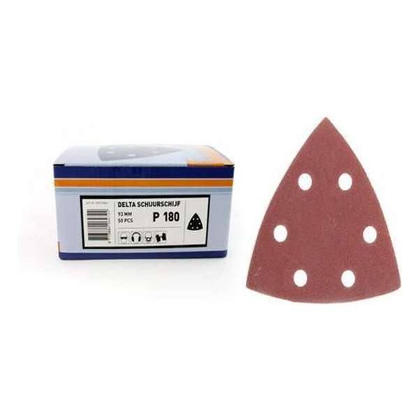 VEBA delta schuurschijf 93mm 50st P180 VEBA delta schuurschijf 93mm 50st P180