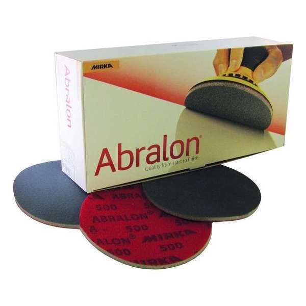MIRKA Abralon Schuurschijven 125mm - P4000 MIRKA Abralon Schuurschijven 125mm - P4000