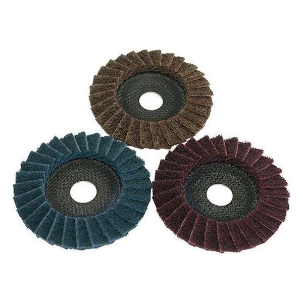 Lamellenschijf Klittenband medium, SC FD 115mm 3M Lamellenschijf Klittenband medium, SC FD 115mm 3M