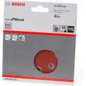 Bosch Schuurschijf wood and paint diameter 115mm K60 blister van 5 schijven
