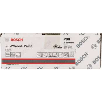 Bosch 2608621017 Schuurschijf C470 - K80 - 150mm (50st)