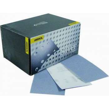 MIRKA Q-Silver Schuurstroken 70x125mm zonder gaten - P150