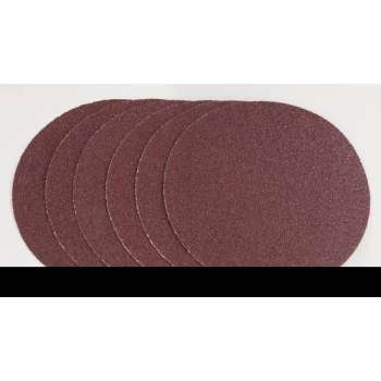 Westfalia Schuurpapier K120 diameter 125 mm zelfklevend 6 stuks