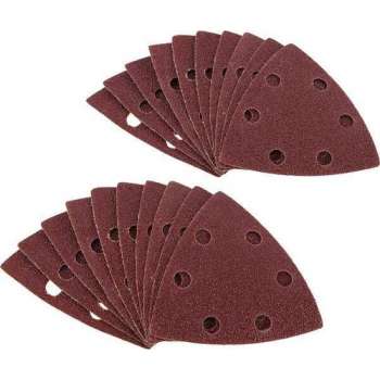 Westfalia Schuurpapier Set 20 stuks voor deltaschuurmachines, korrel 60