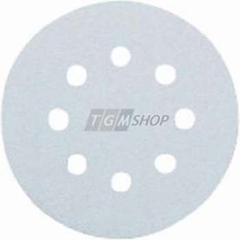 Bosch 2609256009 5 sander sanding sheets, 125 mm, K80, 8 Loeche ...