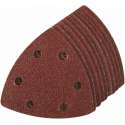 Silverline Klitteband schuurpapier bladen 90 mm, 10 pk.