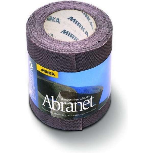 MIRKA Abranet rol 115mm x 10 meter - P320 MIRKA Abranet rol 115mm x 10 meter - P320