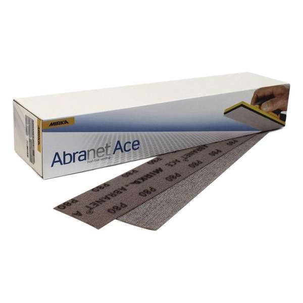 MIRKA Abranet ACE Schuurstroken 70x420mm - P80 MIRKA Abranet ACE Schuurstroken 70x420mm - P80