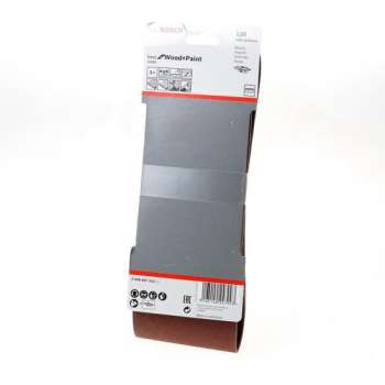 Bosch Schuurband wood and paint 100 x 610mm K120 blister van 3 banden (Prijs per 2 stuks)