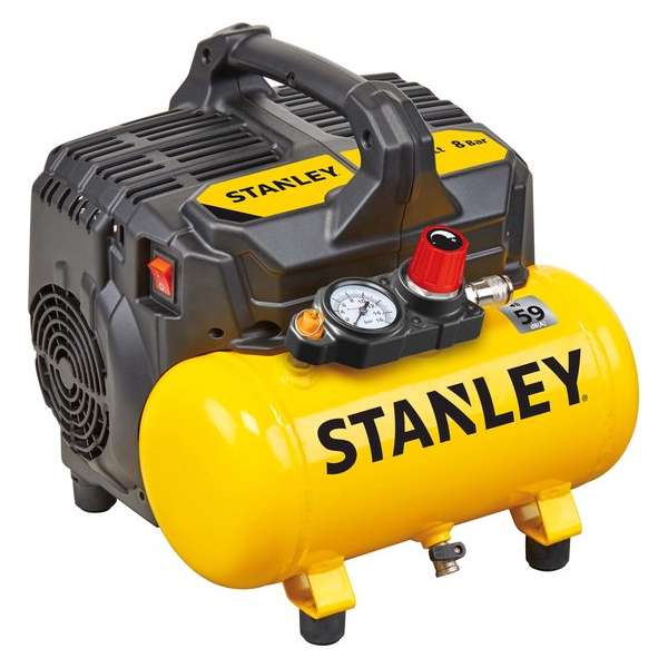 STANLEY Silent Compressor DST 100/8/6 - Olievrij STANLEY Silent Compressor DST 100/8/6 - Olievrij