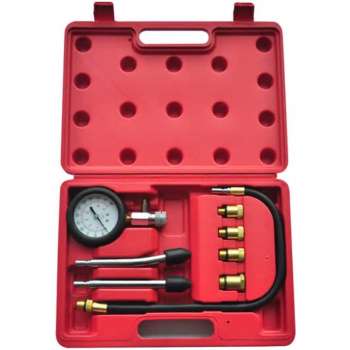 VidaXL Dopsleutel Compressie Meter 210005 - Voor Benzinemotoren - 9-delig