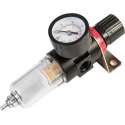 AFR Drukregelaar met waterafscheider voor compressor, AFR-2000, 1/4" aansluiting. 1/4 inch